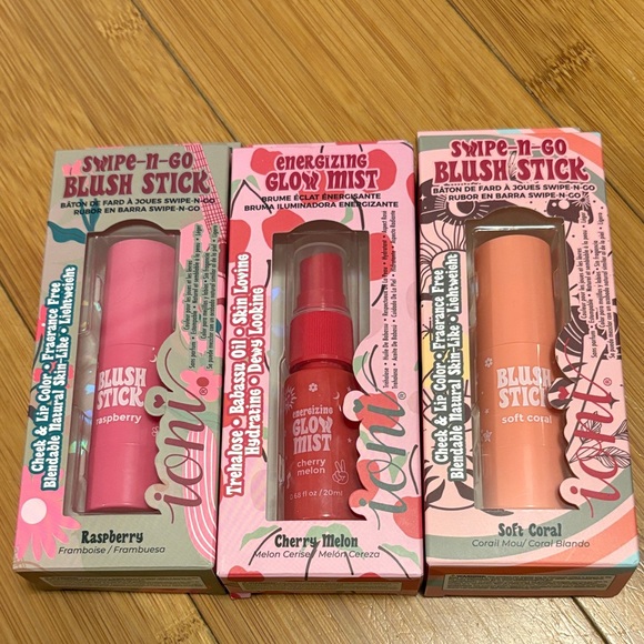 NIB Ioni Blush Stick and Glow Mist Set - Picture 1 of 6